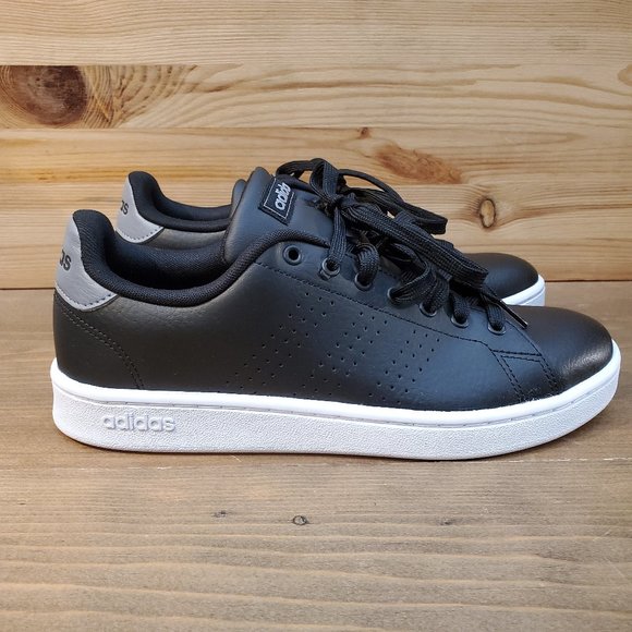 NEW Adidas Advantage Tennis Core Black - Picture 1 of 7